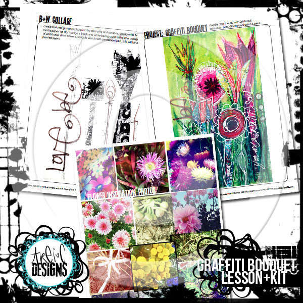 graffiti bouquet video + kit