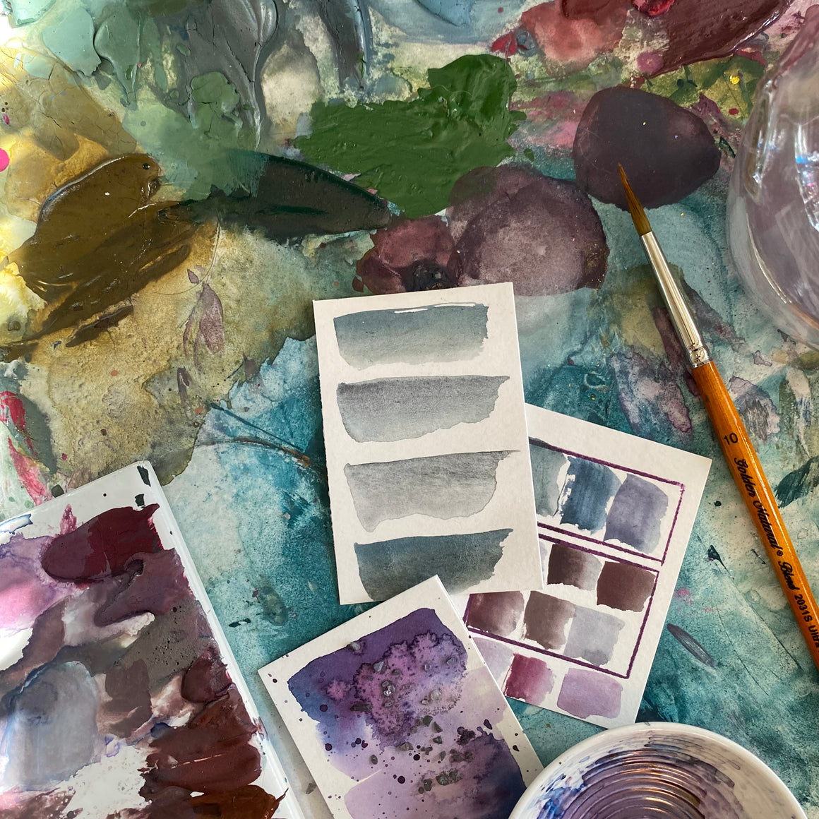 PIGMENT TO PAINT: drawing sticks course