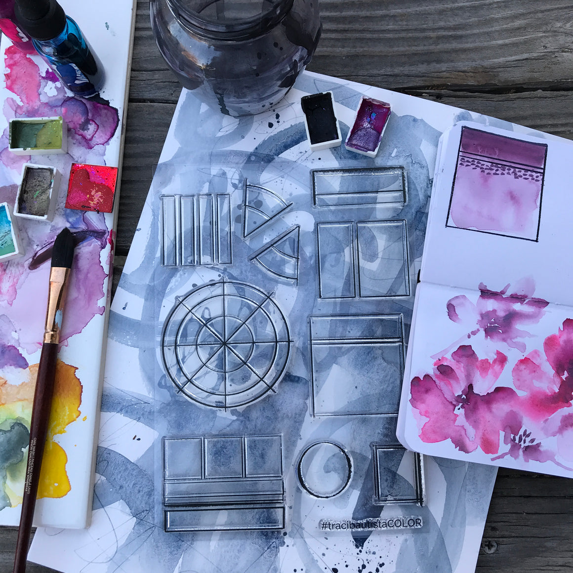 PAINT & SWATCH workshop + stamp set