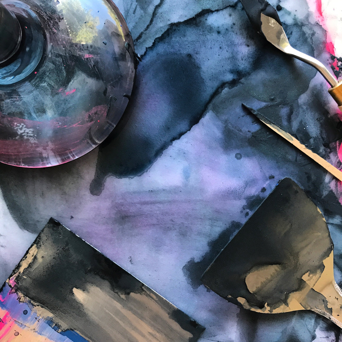 PIGMENT TO PAINT: clay paint & mixed media