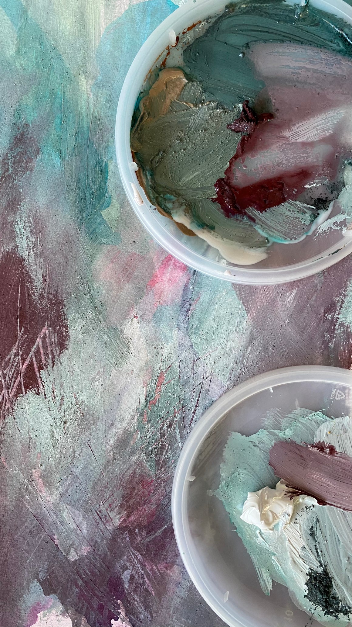 PIGMENT TO PAINT: clay paint & mixed media