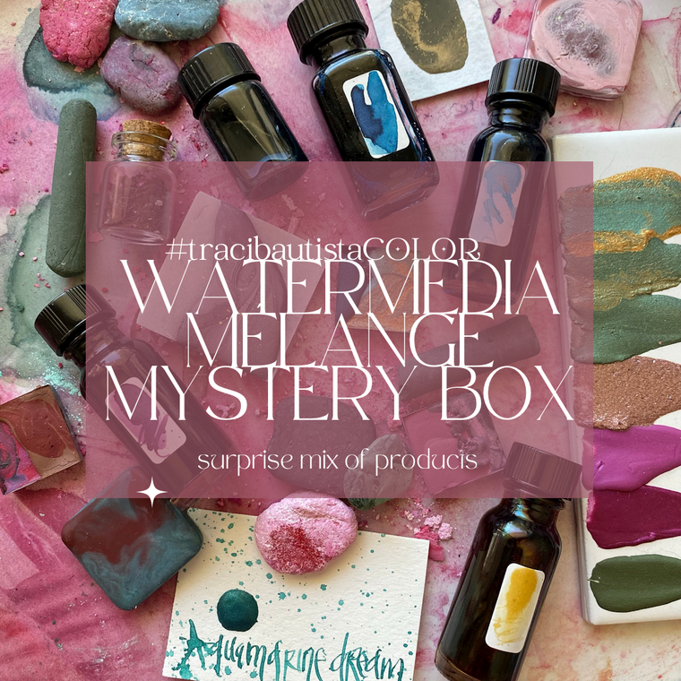 #tracibautistaCOLOR ~ WATERMEDIA MÉLANGE MYSTERY BOX