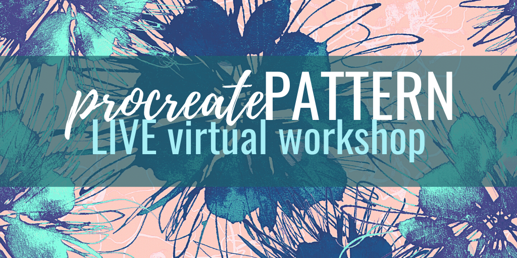 PROCREATE PATTERN workshop BUNDLE