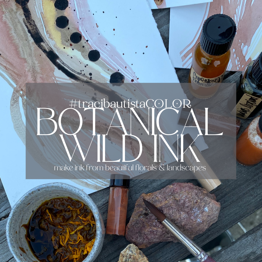 FALL BOTANICAL wild inks {virtual workshop}