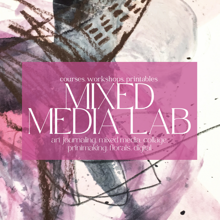 art.journal.PLAY mixed media lab ALL-ACCESS PASS {1 year}