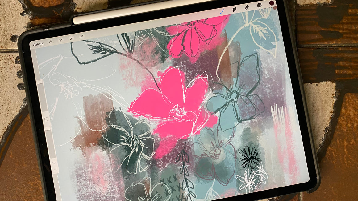 Procreate Pattern 5x workshop