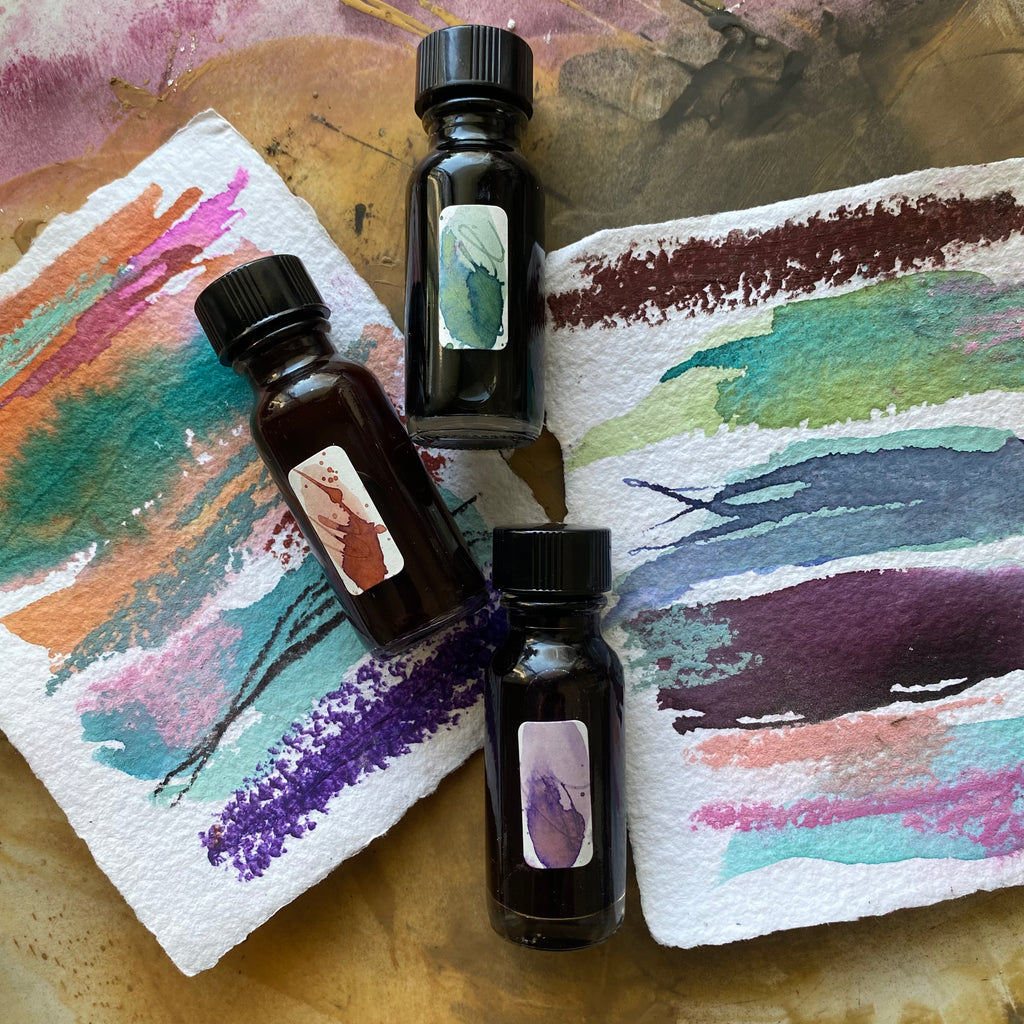 #tracibautistaCOLOR WANDER collection watermedia ink {3-set}