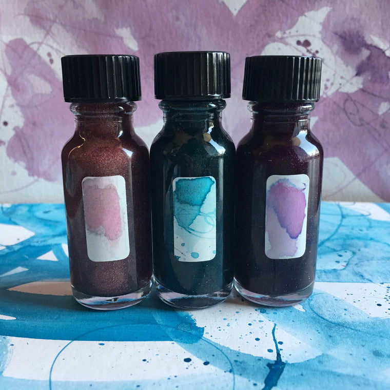 #tracibautistaCOLOR ~ WINTER BLISS artisan ink 3 set {15ml}