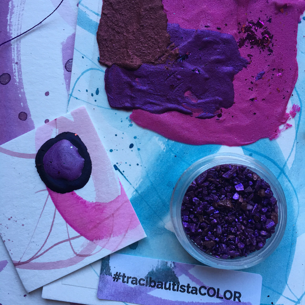 #tracibautistaCOLOR ~ SWEETHEART artisanal watercolor collection no. 1