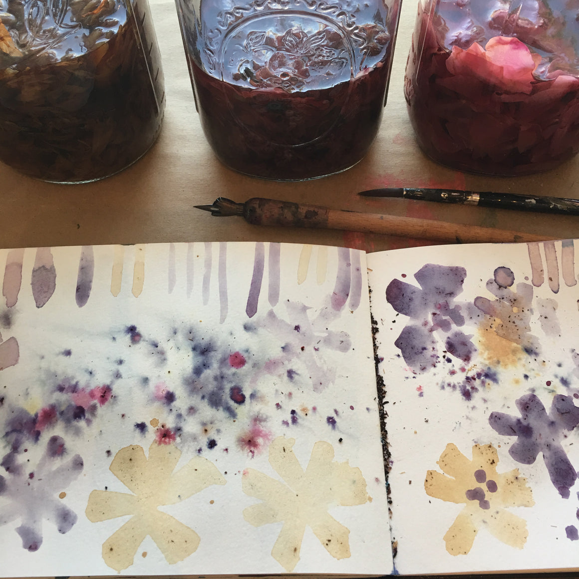 FALL BOTANICAL wild inks {virtual workshop}