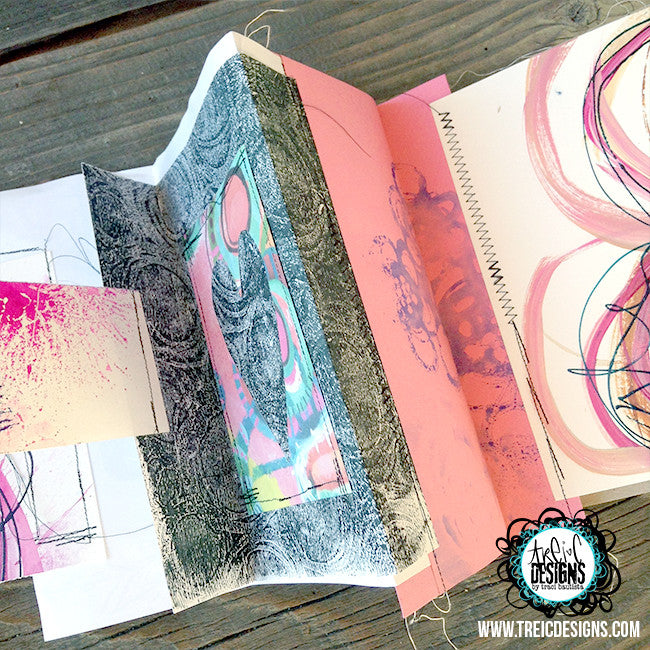 imagine butterfly handmade art journal