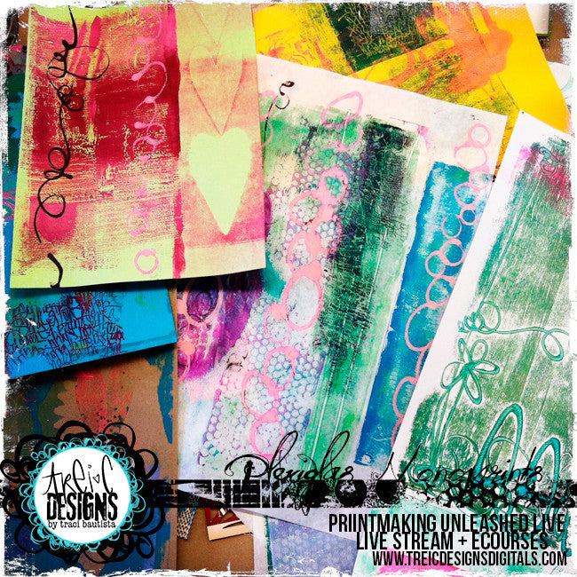 Printmaking Unleashed LIVE online program {bundle}