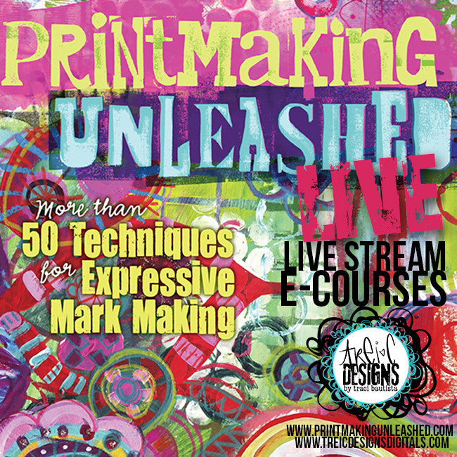 Printmaking Unleashed LIVE online program {bundle}