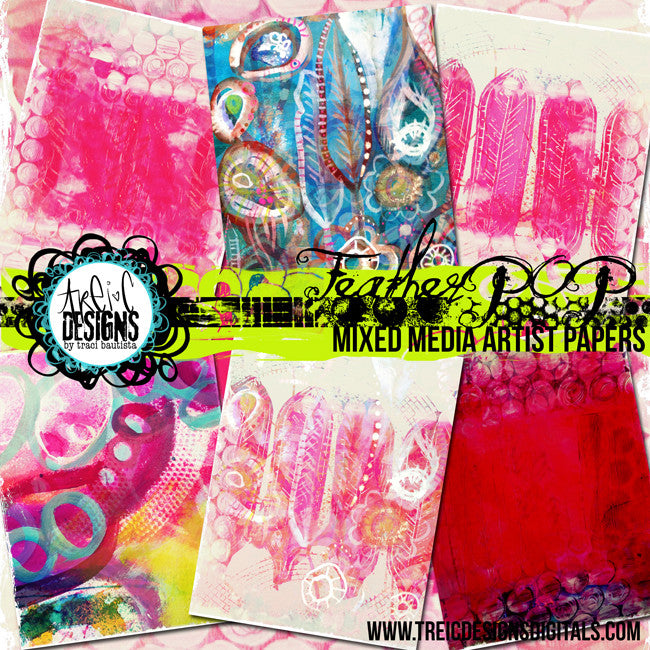 featherPOP printable papers