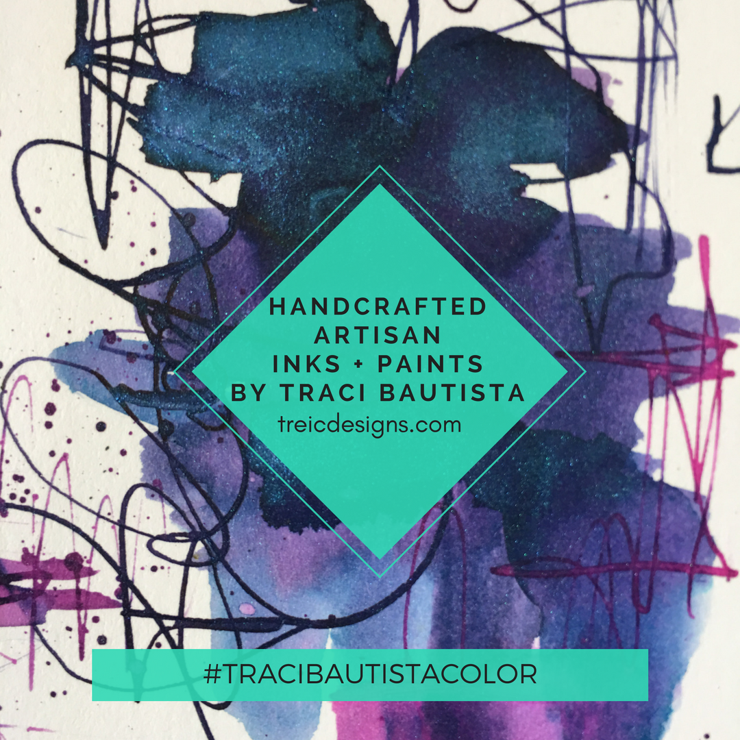 #tracibautistaCOLOR ~ BEAUTIFUL decay artisan ink + watercolor collection no. 2