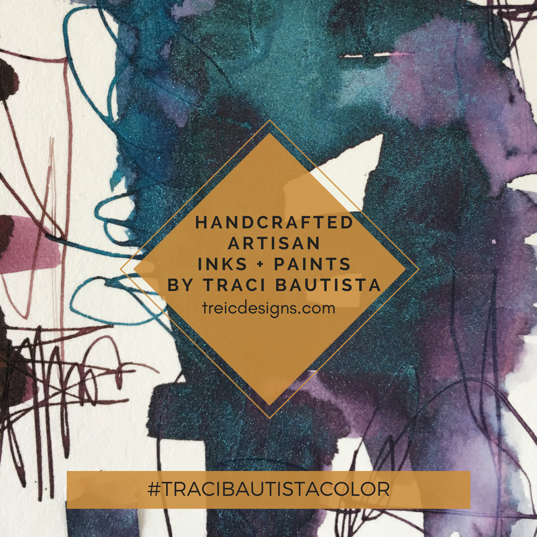 #tracibautistaCOLOR ~ BEAUTIFUL decay artisan ink + watercolor collection no. 2