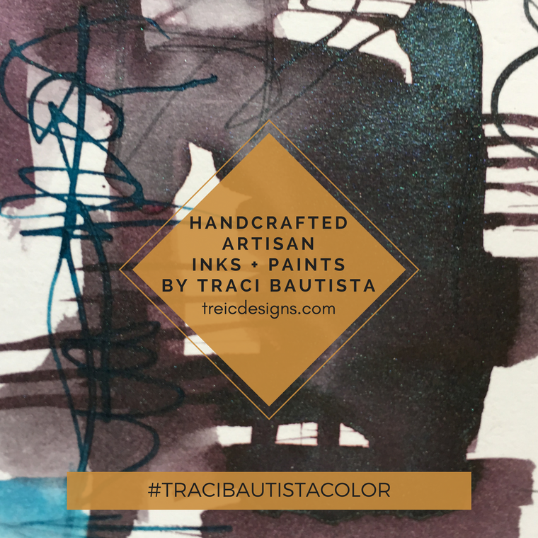 #tracibautistaCOLOR ~ BEAUTIFUL decay artisan ink + watercolor collection no. 2