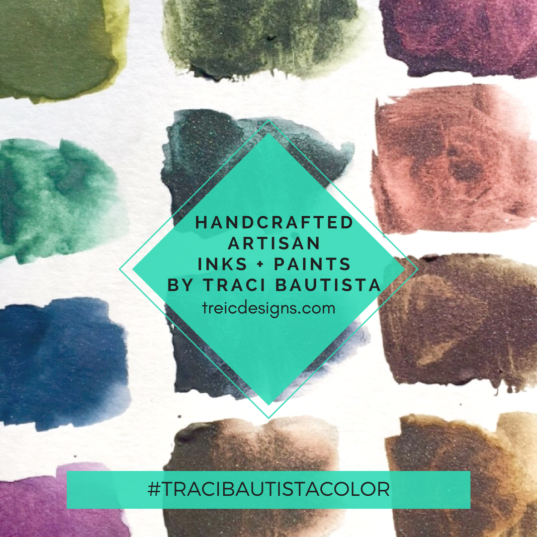 #tracibautistaCOLOR ~ SWEETHEART artisanal handcrafted watercolor half pan