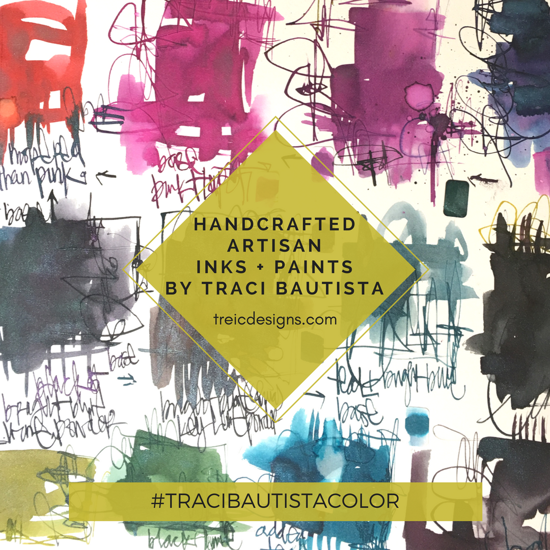 #tracibautistaCOLOR ~ BEAUTIFUL decay artisan ink + watercolor collection no. 2